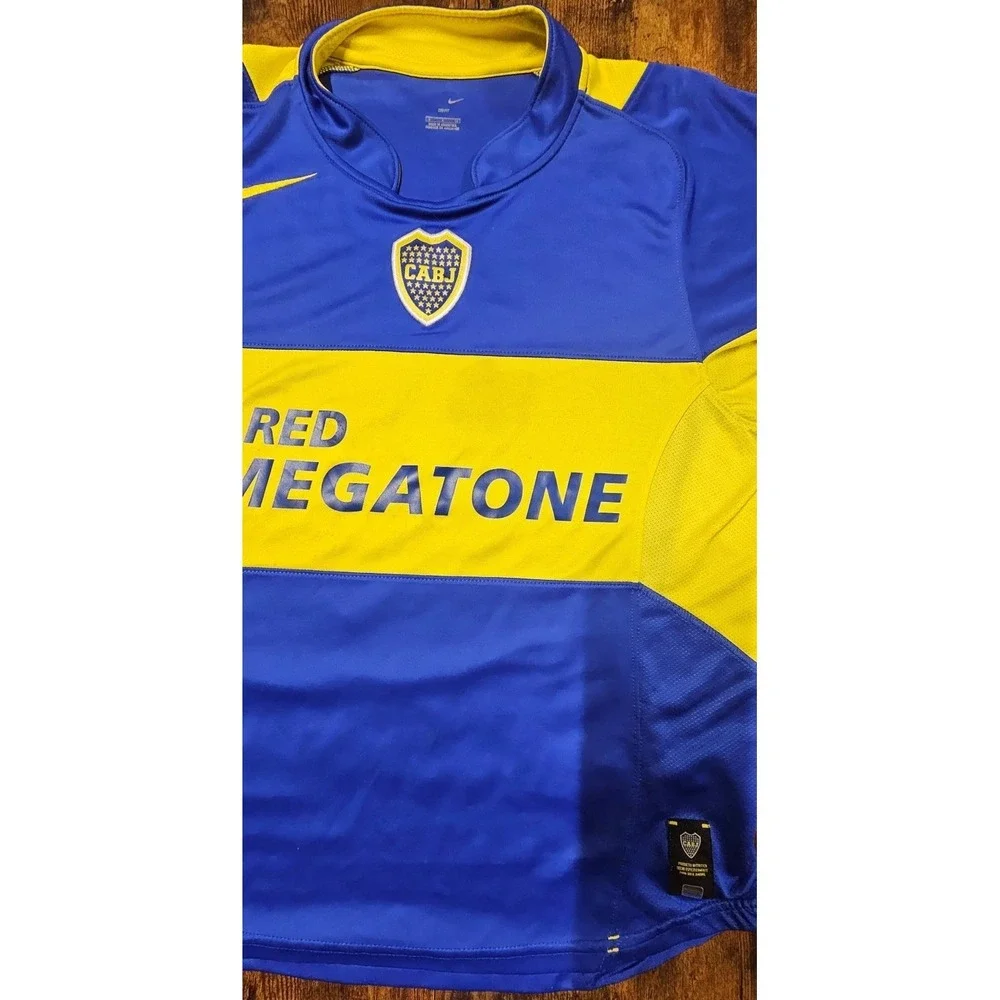 Boca Juniors Soccer Jersey‎ Small Blue 2005-06 Home Kit Football Nike Argentina